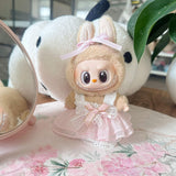 Maxbell Doll Skirt Cosplay Stuffed Doll Clothes for 15cm/17cm Pendant Keychain Dolls