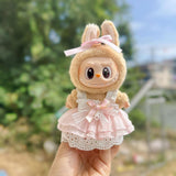 Maxbell Doll Skirt Cosplay Stuffed Doll Clothes for 15cm/17cm Pendant Keychain Dolls