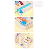 Maxbell Montessori Toys Early Educational Maze Borad for Kids 1 2 3 Years Old Travel single player