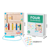 Maxbell Montessori Toys Early Educational Maze Borad for Kids 1 2 3 Years Old Travel single player