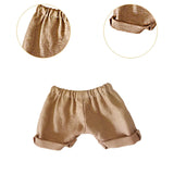 Maxbell Doll Pants Making Handmade Gifts Adorable Costume Accessories for 17cm Dolls khaki