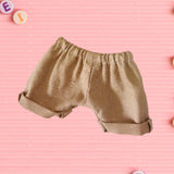 Maxbell Doll Pants Making Handmade Gifts Adorable Costume Accessories for 17cm Dolls khaki