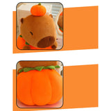 Maxbell Plush Transform Pumpkin Capybara Car Capybara Figure for Kids Gifts Children 40cm