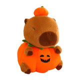 Maxbell Plush Transform Pumpkin Capybara Car Capybara Figure for Kids Gifts Children 40cm