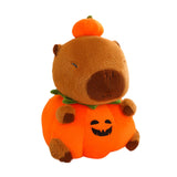 Maxbell Plush Transform Pumpkin Capybara Car Capybara Figure for Kids Gifts Children 40cm