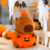 Maxbell Plush Transform Pumpkin Capybara Car Capybara Figure for Kids Gifts Children 40cm