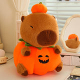 Maxbell Plush Transform Pumpkin Capybara Car Capybara Figure for Kids Gifts Children 40cm