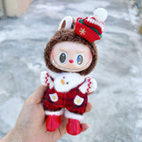 Maxbell Doll Clothes Fashion Pendant Doll Decoration with Hat Cute Doll Clothes Suit