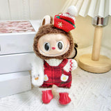 Maxbell Doll Clothes Fashion Pendant Doll Decoration with Hat Cute Doll Clothes Suit