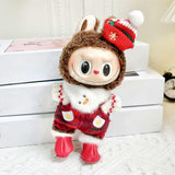 Maxbell Doll Clothes Fashion Pendant Doll Decoration with Hat Cute Doll Clothes Suit