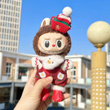 Maxbell Doll Clothes Fashion Pendant Doll Decoration with Hat Cute Doll Clothes Suit