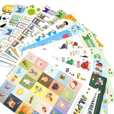 Maxbell 12x Educational Posters Wall Decor Kindergarten for Nursery Preschool School