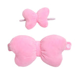 Maxbell 2x Fashion Dolls Bow Wing with Hairband Costume for 15-17cm Dolls Boy Dolls Pink