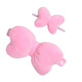 Maxbell 2x Fashion Dolls Bow Wing with Hairband Costume for 15-17cm Dolls Boy Dolls Pink