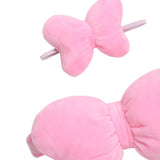 Maxbell 2x Fashion Dolls Bow Wing with Hairband Costume for 15-17cm Dolls Boy Dolls Pink