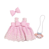 Maxbell Dolls Princess Dress Accs Dolls Dress Suit for 38cm Dolls Thanksgiving Gifts pink