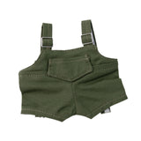 Maxbell 15cm 17cm Plush Doll Clothes Doll Pants Overall Cute DIY Photo Props Fashion green