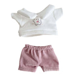 Maxbell Mini 6 inch Doll Clothes Girl Doll Clothes for 15cm 17cm Doll Christmas Gift 2pcs