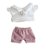 Maxbell Mini 6 inch Doll Clothes Girl Doll Clothes for 15cm 17cm Doll Christmas Gift 2pcs
