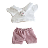 Maxbell Mini 6 inch Doll Clothes Girl Doll Clothes for 15cm 17cm Doll Christmas Gift 2pcs