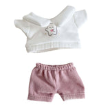 Maxbell Mini 6 inch Doll Clothes Girl Doll Clothes for 15cm 17cm Doll Christmas Gift 2pcs