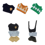 Maxbell Plush Doll Clothes Set Doll Outifit Soft Doll Accessories for 15cm 17cm Doll Administrative