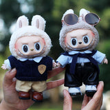 Maxbell Plush Doll Clothes Set Doll Outifit Soft Doll Accessories for 15cm 17cm Doll Administrative