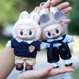 Maxbell Plush Doll Clothes Set Doll Outifit Soft Doll Accessories for 15cm 17cm Doll Administrative