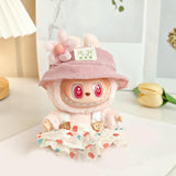 Maxbell 3x Dolls Dress with Hat Hair Accessories Handmade for 15-17cm Dolls Dress up