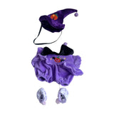 Maxbell 3 Pieces Fashion Dolls Halloween Clothes with Hat Shoes Accs for 8inch Dolls