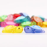 Maxbell 100 Pieces Luminous Mini Turtles Gift Funny Toy for Party Office Indoor resin single  bag