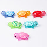 Maxbell 100 Pieces Luminous Mini Turtles Gift Funny Toy for Party Office Indoor resin single  bag