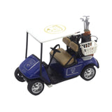 Maxbell Mini Golfcart Model Toy Golfcart Sculpture Ornament for Cake Toppers Gifts Blue