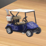 Maxbell Mini Golfcart Model Toy Golfcart Sculpture Ornament for Cake Toppers Gifts Blue