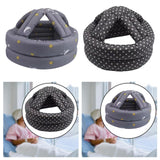 Thick Soft Protective Hat Anti Collision Breathable for Seniors Older Adults Gray