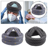 Thick Soft Protective Hat Anti Collision Breathable for Seniors Older Adults Gray