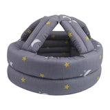 Thick Soft Protective Hat Anti Collision Breathable for Seniors Older Adults Gray