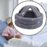 Thick Soft Protective Hat Anti Collision Breathable for Seniors Older Adults Gray