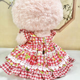 Maxbell Dolls Dress Headband Suit with Bow Brooch Costume for 38cm Dolls Girls Dolls