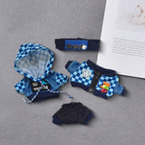 Maxbell Plush Doll Clothes DIY for 15-17cm Doll Fashion Soft Stuffed Animals Clothes