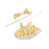 Maxbell 20cm Miniature Doll Clothes Girl Doll Outfits for 20cm Pendant Doll Kids Toy Yellow