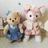 3 Pieces 20cm Miniature Doll Clothes Girl Doll Outfits for 20cm Pendant Doll Blue