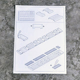 Maxbell Small Hand Assembled Model DIY Crafts for Layout Building Material Landscape