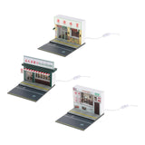 Maxbell 1/64 Model Car Display Scene Ornaments for Thanksgiving Ornament Living Room Tea restaurant