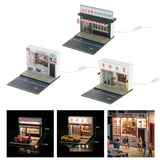 Maxbell 1/64 Model Car Display Scene Ornaments for Thanksgiving Ornament Living Room Tea restaurant