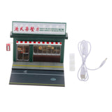 Maxbell 1/64 Model Car Display Scene Ornaments for Thanksgiving Ornament Living Room Tea restaurant
