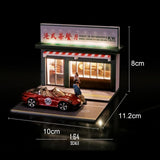 Maxbell 1/64 Model Car Display Scene Ornaments for Thanksgiving Ornament Living Room Tea restaurant