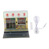 Maxbell 1/64 Model Car Display Scene Ornaments for Thanksgiving Ornament Living Room Ice house