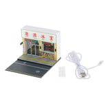 Maxbell 1/64 Model Car Display Scene Ornaments for Thanksgiving Ornament Living Room Ice house