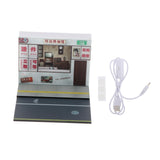 Maxbell 1/64 Model Car Display Scene Ornaments for Thanksgiving Ornament Living Room Photo studio